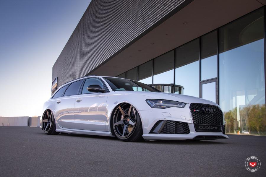  Audi RS6 Avant on Vossen Wheels (GNS-1) 2019 года  (фото 8 из 24)